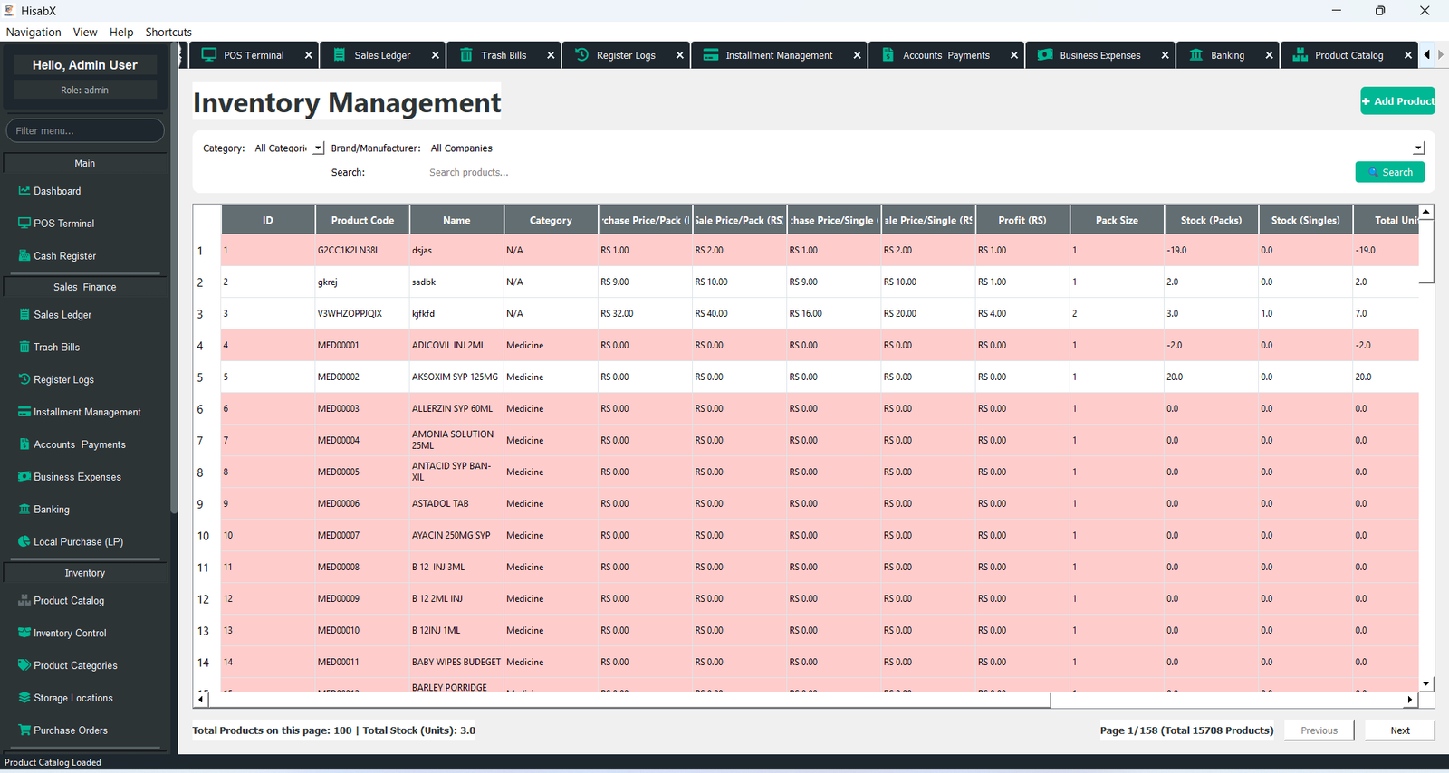 HisabX Inventory Management